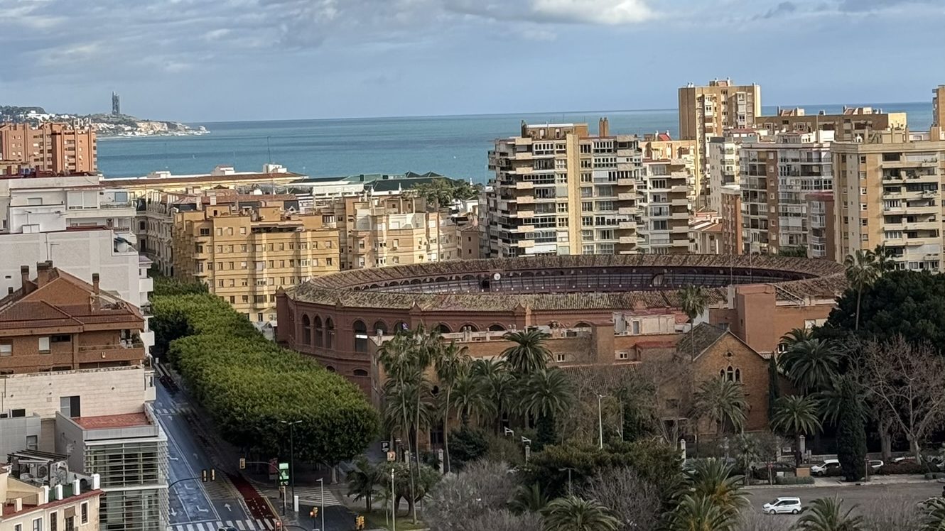 Malaga View from Alcazaba