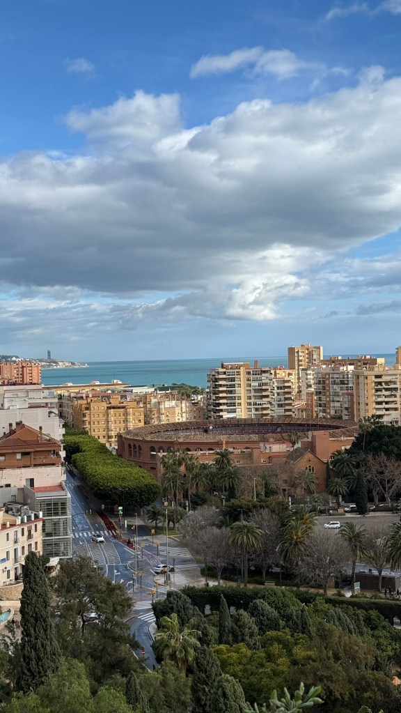 Malaga View from Alcazaba