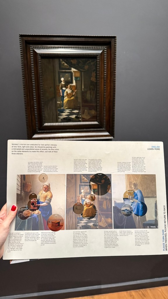 Rijksmuseum - The love letter, Vermeer
