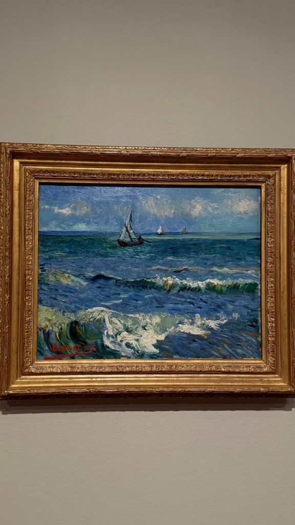 Seascape near Les Saintes-Maries-de-la-Mer, Van Gogh